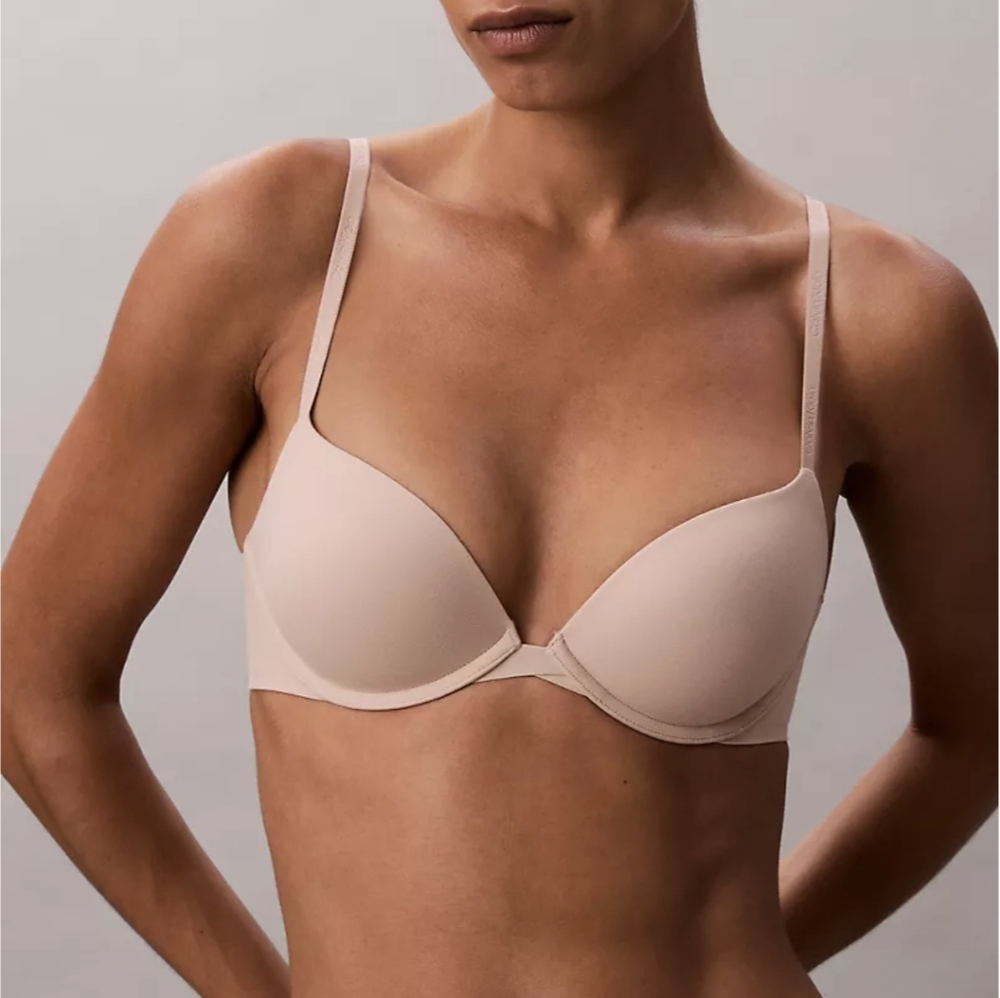 Calvin Klein Perfectly Fit Push up Plunge Bra- 32DD